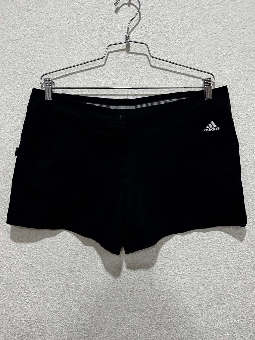 Vintage 2005 Adidas Women's Black Court Tennis Athletic Shorts